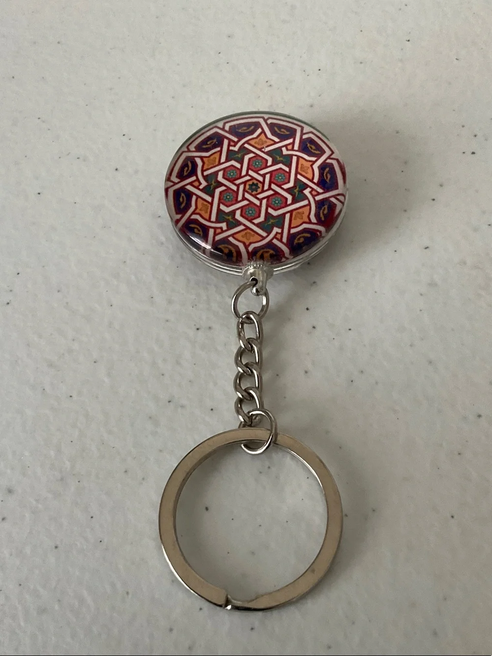 Islamic Geometric Keychain - Women Accessories